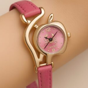 Apple Shape Women’s Watch – Elegant Stylish Design, Comfortable Fit & Durable Daily Wear