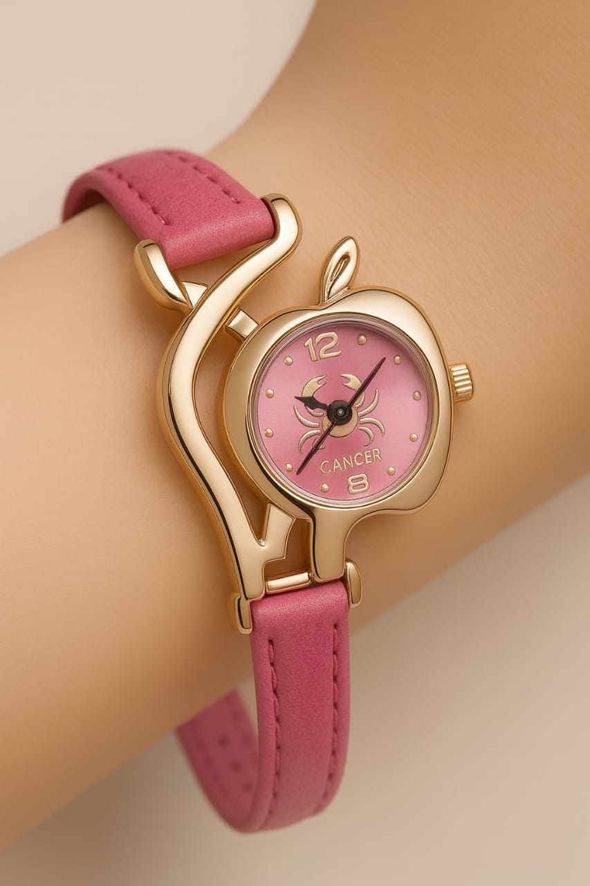 Apple Shape Women’s Watch – Elegant Stylish Design, Comfortable Fit & Durable Daily Wear